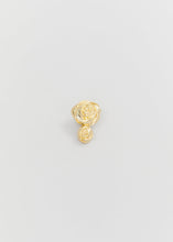 Load image into Gallery viewer, Double Rose Earring - Gold