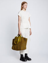 Load image into Gallery viewer, XL Morris Raffia Tote - Moss
