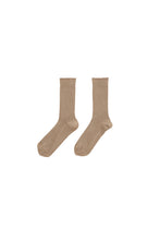 Load image into Gallery viewer, Rib Ankle Socks Undyed
