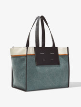 Load image into Gallery viewer, XL Morris Canvas Tote Blue

