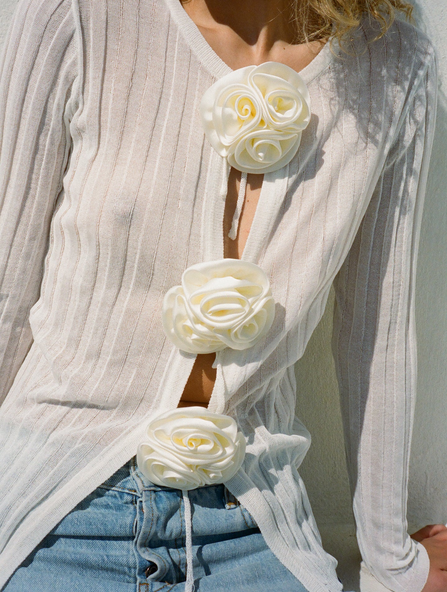 Triple Fleur - Off White