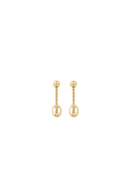 Load image into Gallery viewer, Reflection Long Earrings - Gold Plated
