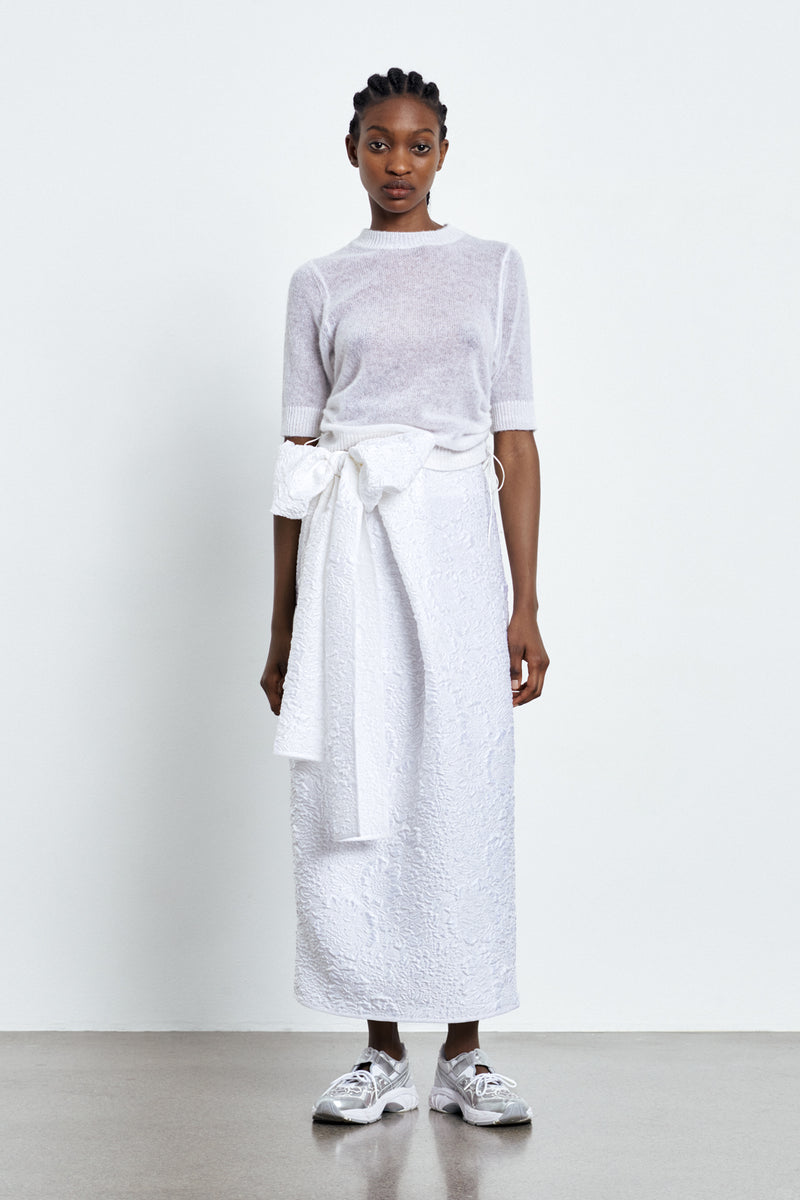 Vivian Skirt - White – DAMERNES MAGASIN