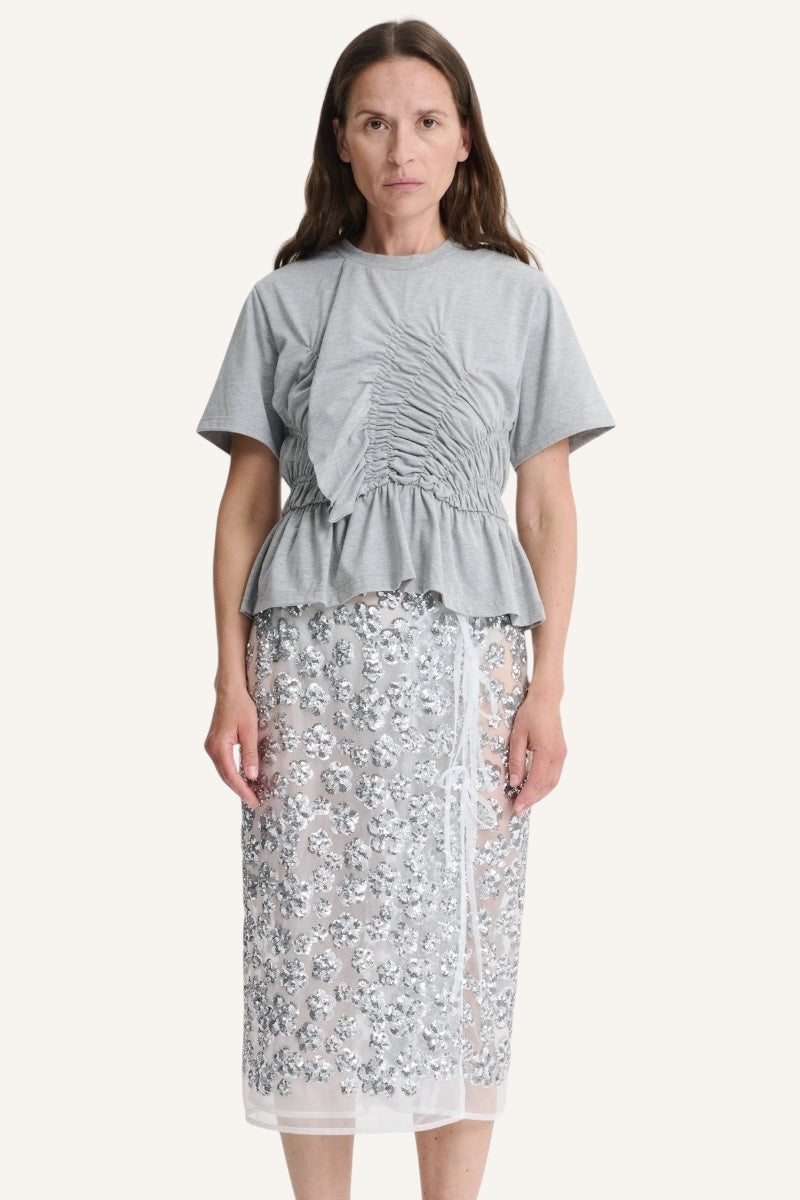 Ace top - Grey Melange