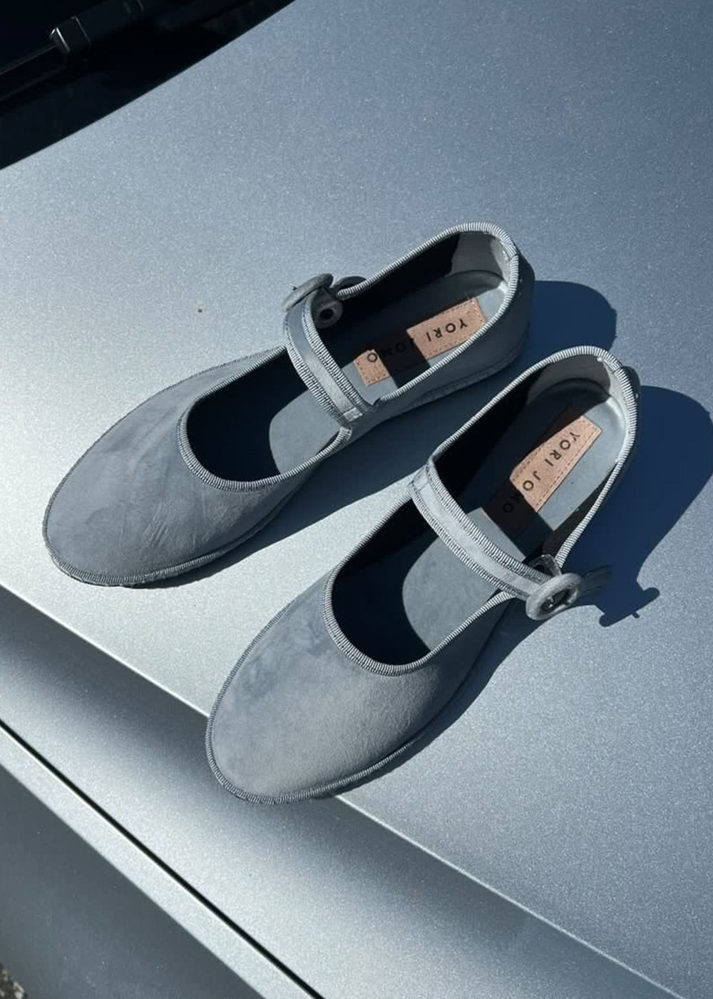 Mary Jane Shoe - Dusty blue