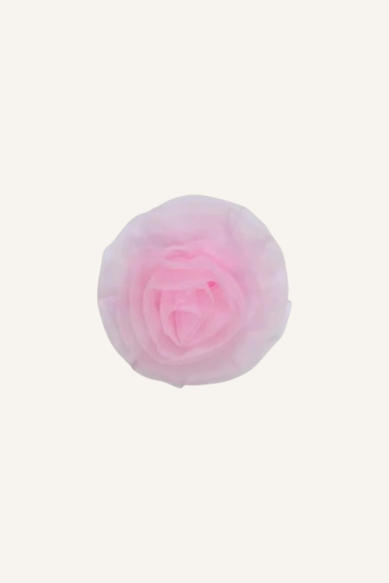 Carrie Flower Rosette - Pink