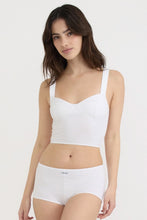 Load image into Gallery viewer, Core Icon Corset Top - White
