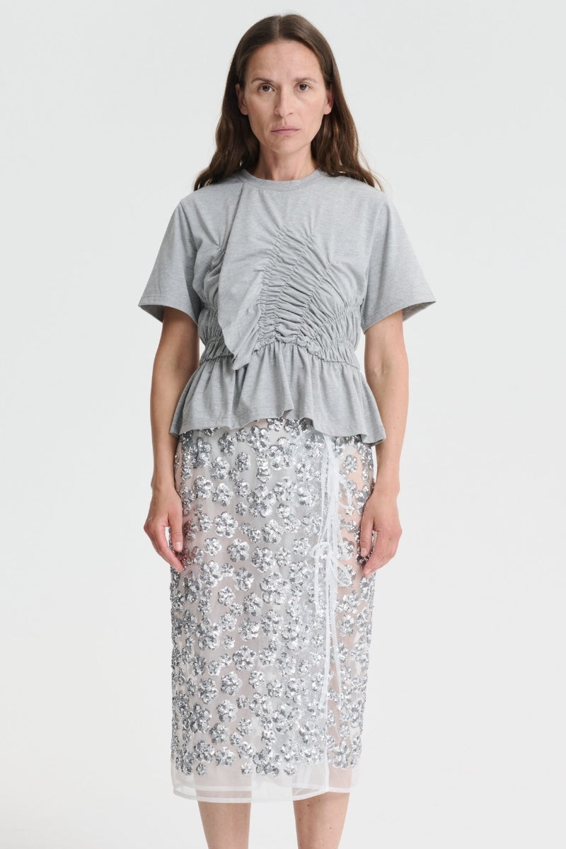 Ace top - Grey Melange