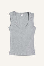 Load image into Gallery viewer, June deep neck tanktop  - Grey Melange
