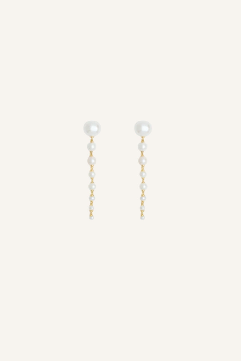 Lumora Chandelier Earrings - Gold