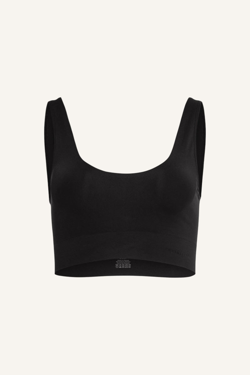 Smooth Bralette - Black