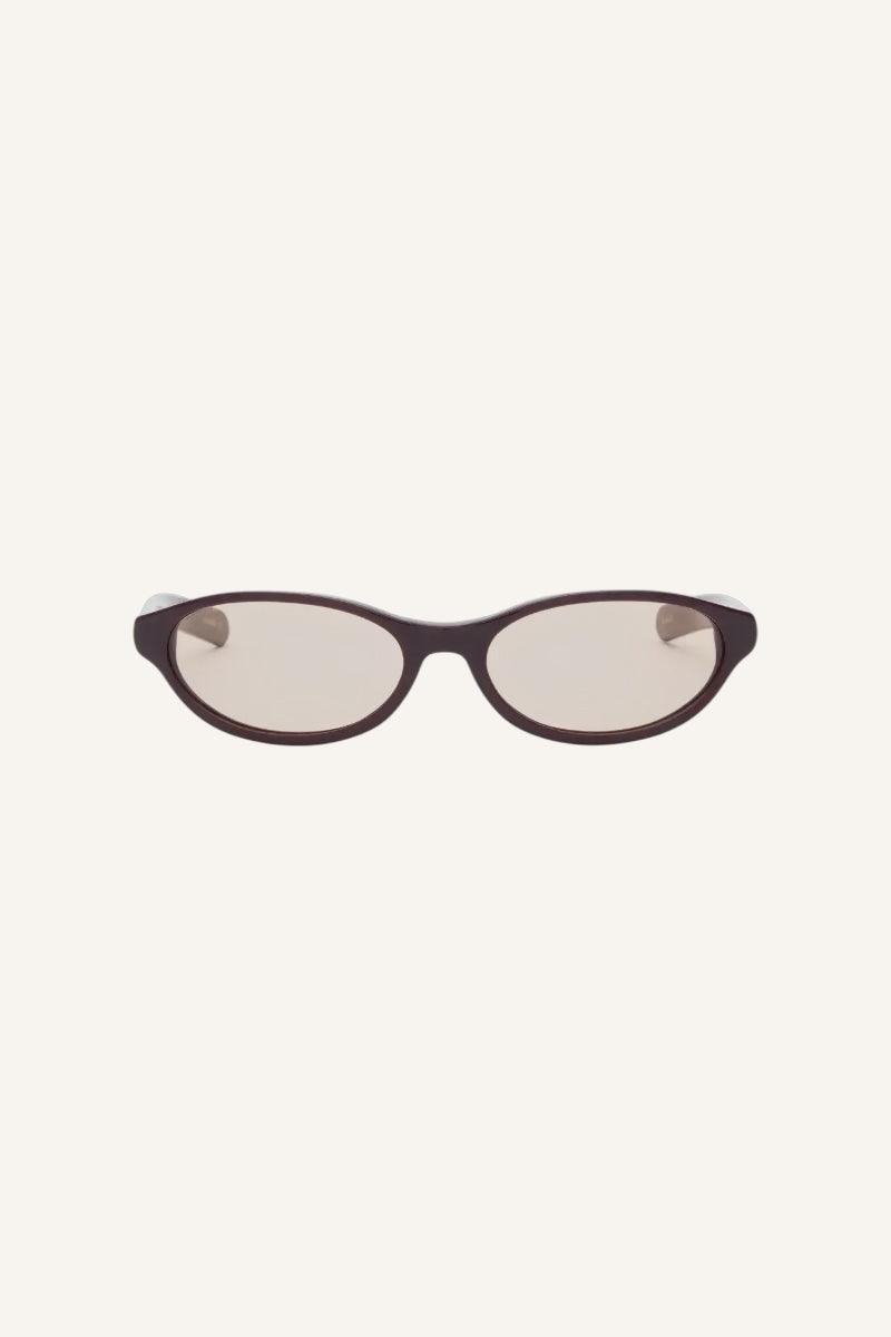 Olympia - Solid Purple/Peach Lens