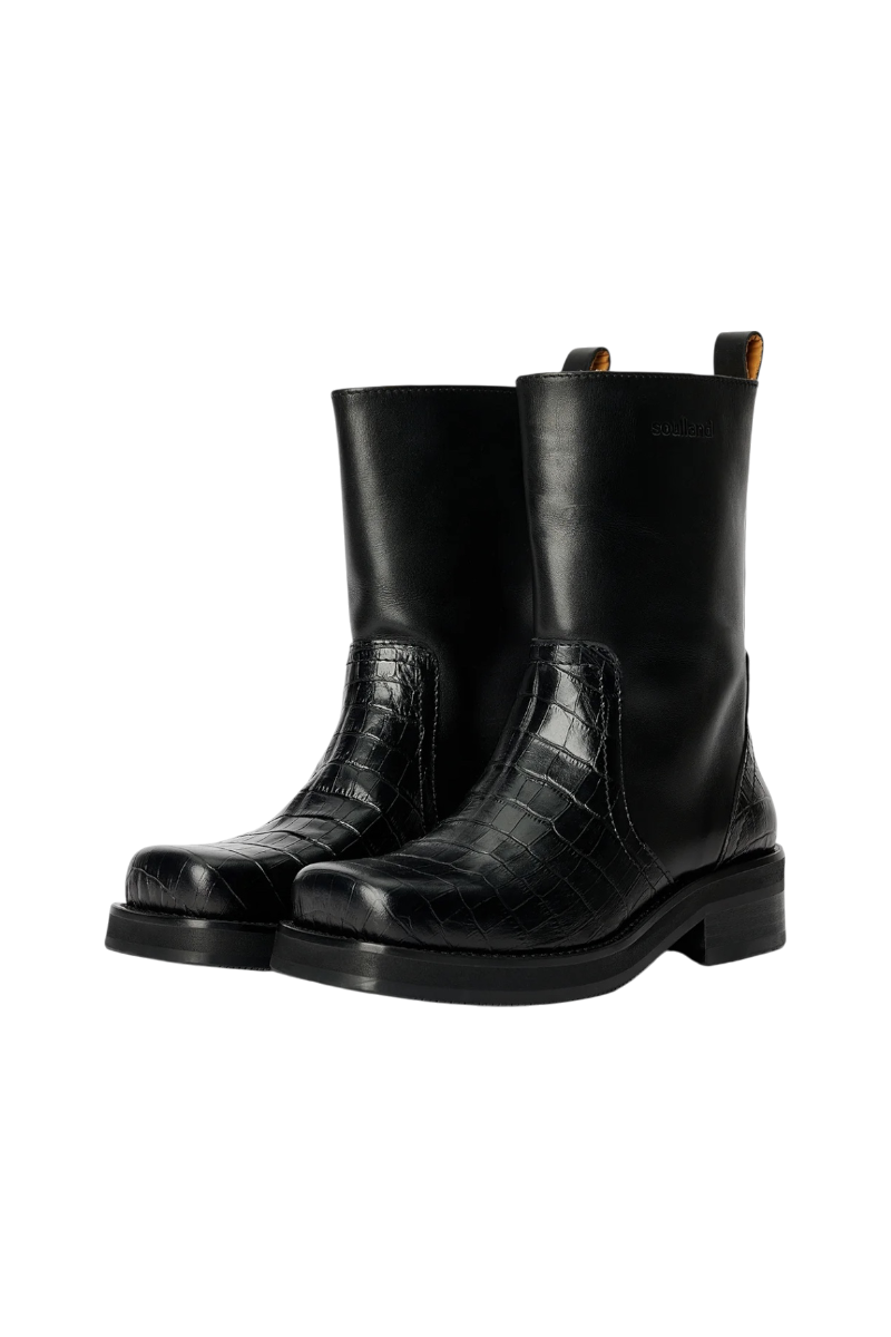 Delaware Croco Boots