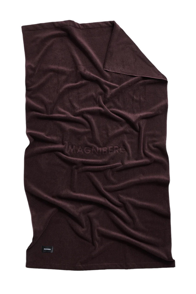 Gelato Towel - Cherry Brown