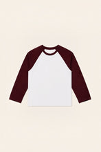Load image into Gallery viewer, Baseball shirt - Bordeaux
