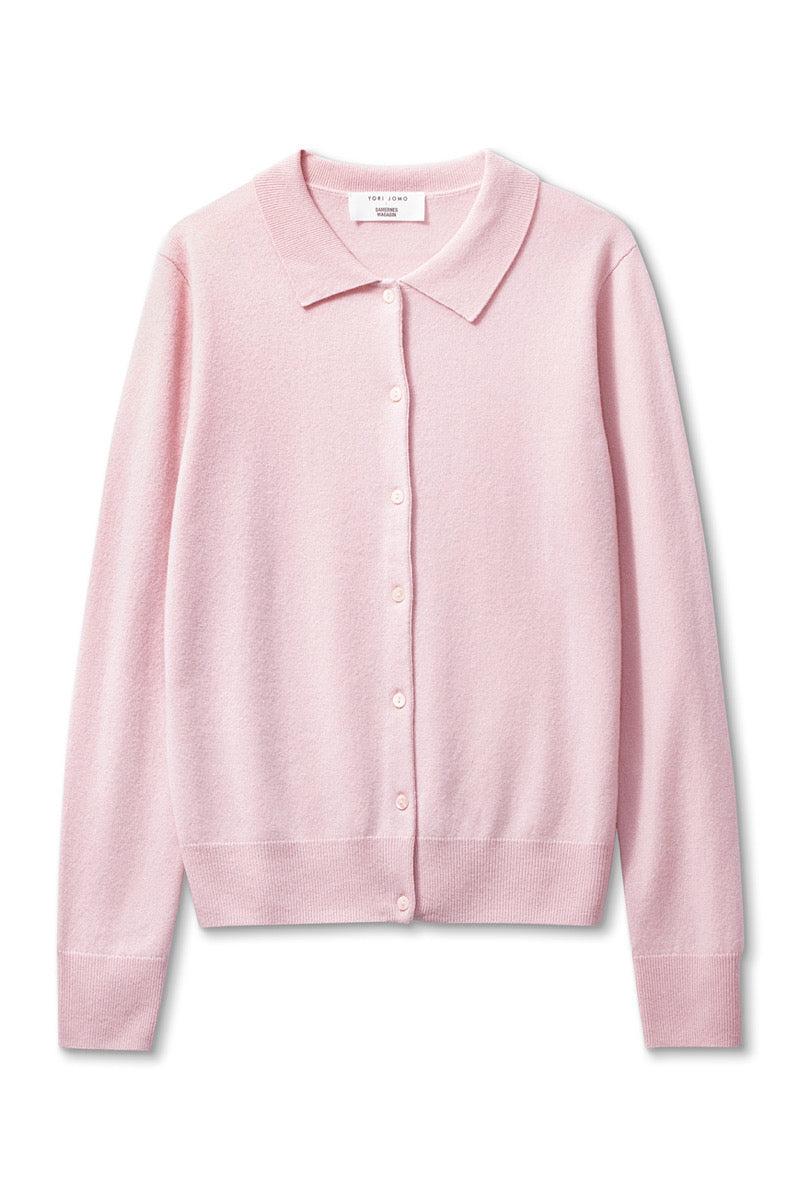Cashmere Cardigan soft pink – DAMERNES MAGASIN
