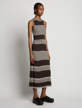 Load image into Gallery viewer, Mini Stripe Sleeveless Knit Dress
