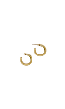 Load image into Gallery viewer, Mini cusp hoops - Goldplated
