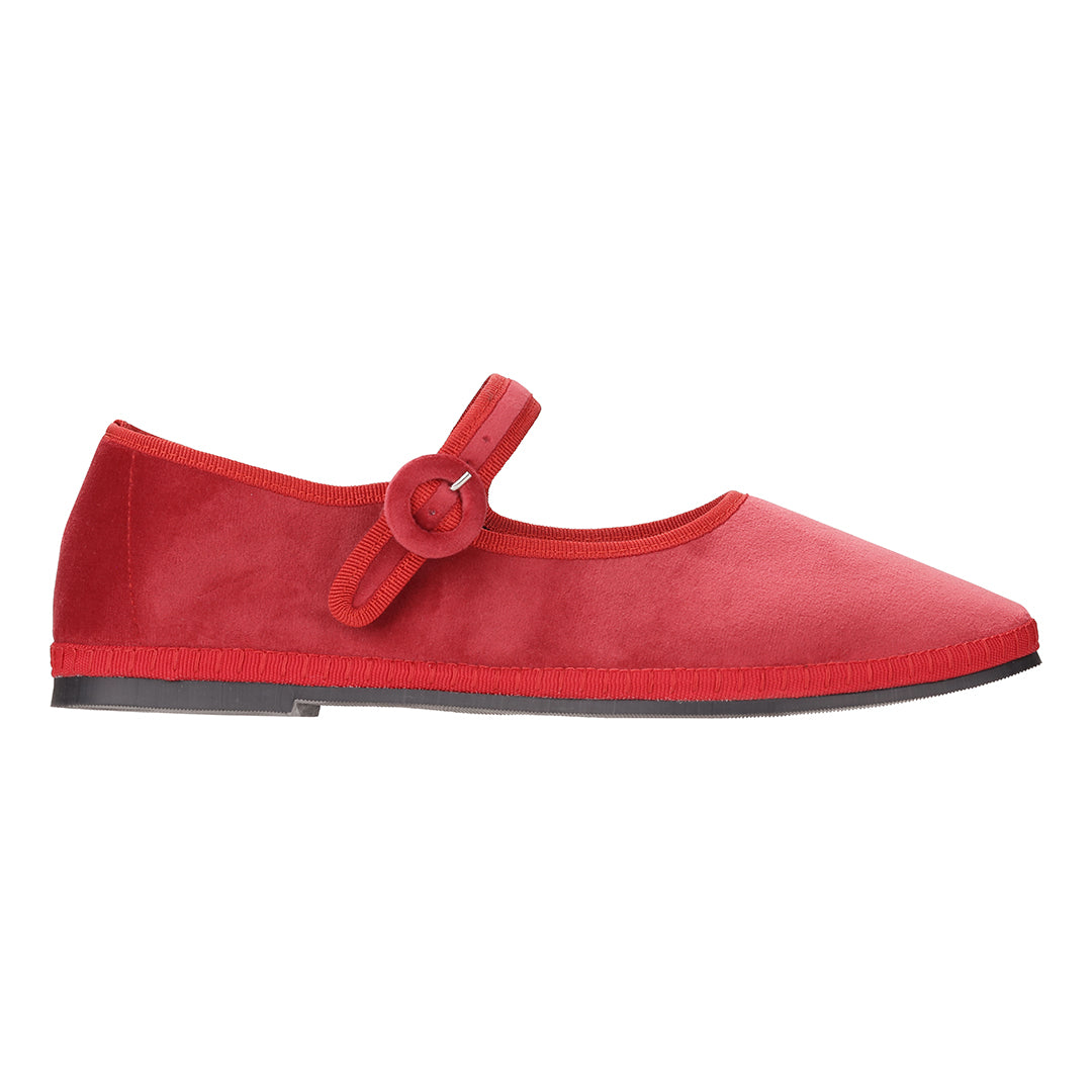 Mary Jane Shoe - Red