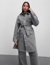 Load image into Gallery viewer, Grey Denim Jeiru Coat
