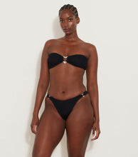 Load image into Gallery viewer, Nicole Bikini - Black/Silver
