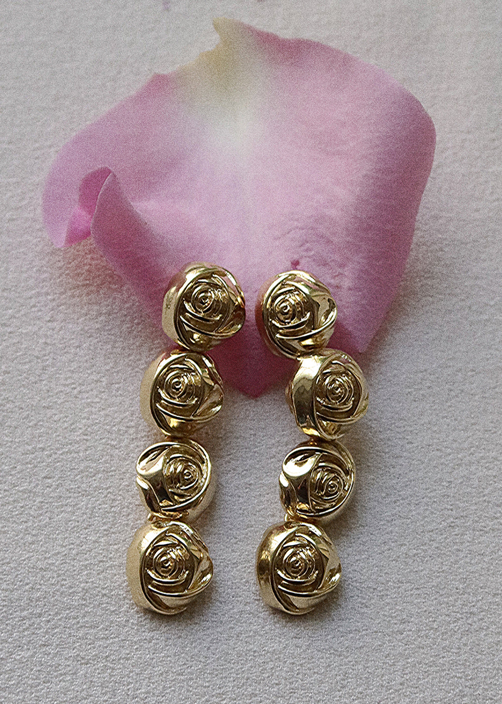 COMING SOON Roses Earring - Gold