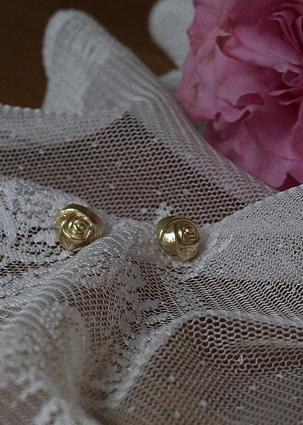 COMING SOON Rose Stud Earring - Gold