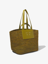 Load image into Gallery viewer, XL Morris Raffia Tote - Moss
