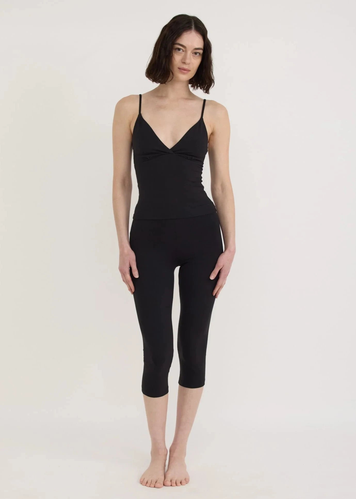 Core Capri Leggings Black