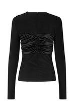 Load image into Gallery viewer, Jacia Blouse - Jet Black
