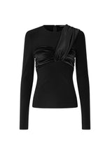Load image into Gallery viewer, Jacia Blouse - Jet Black
