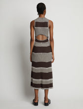 Load image into Gallery viewer, Mini Stripe Sleeveless Knit Dress
