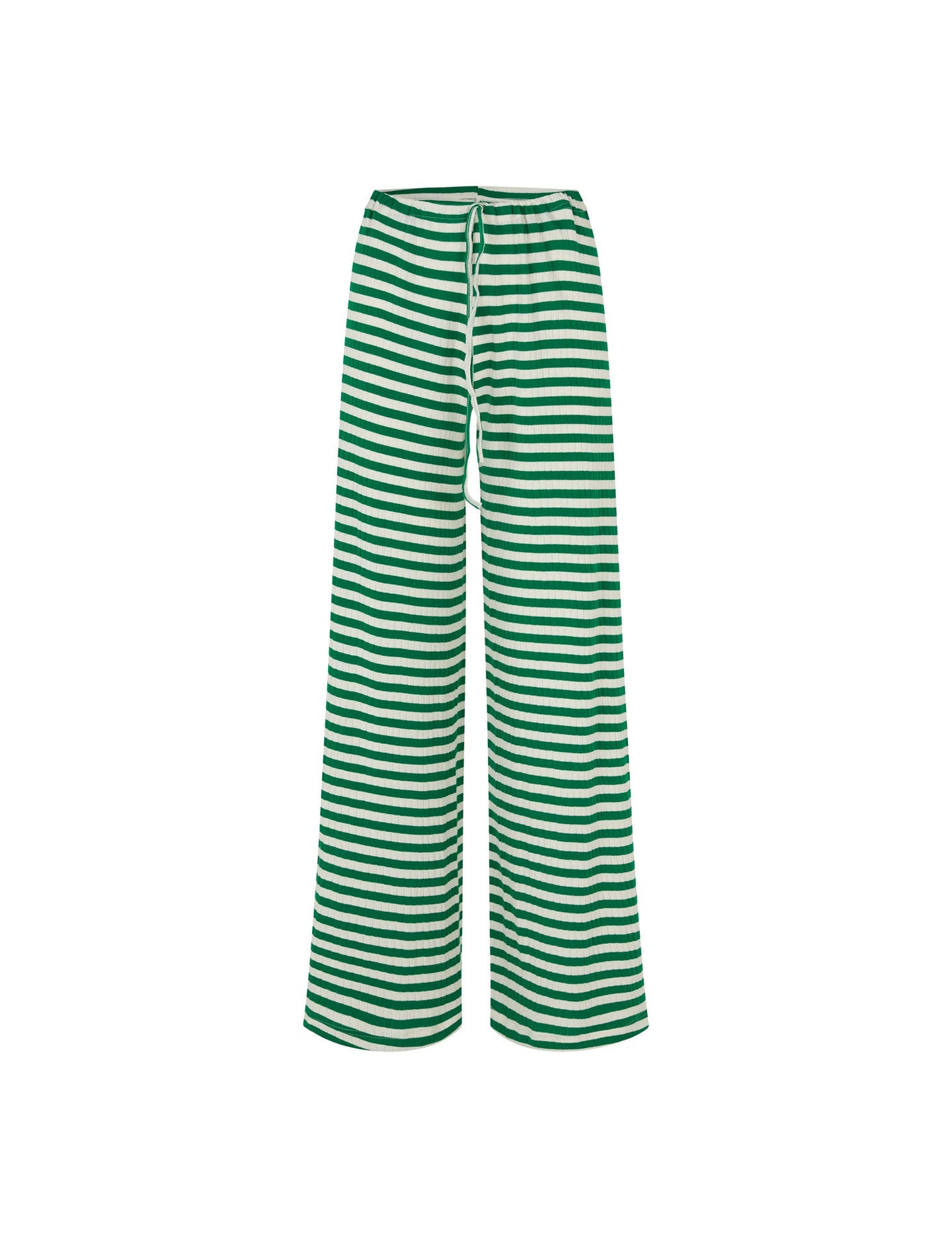 Nova pants green/ecru
