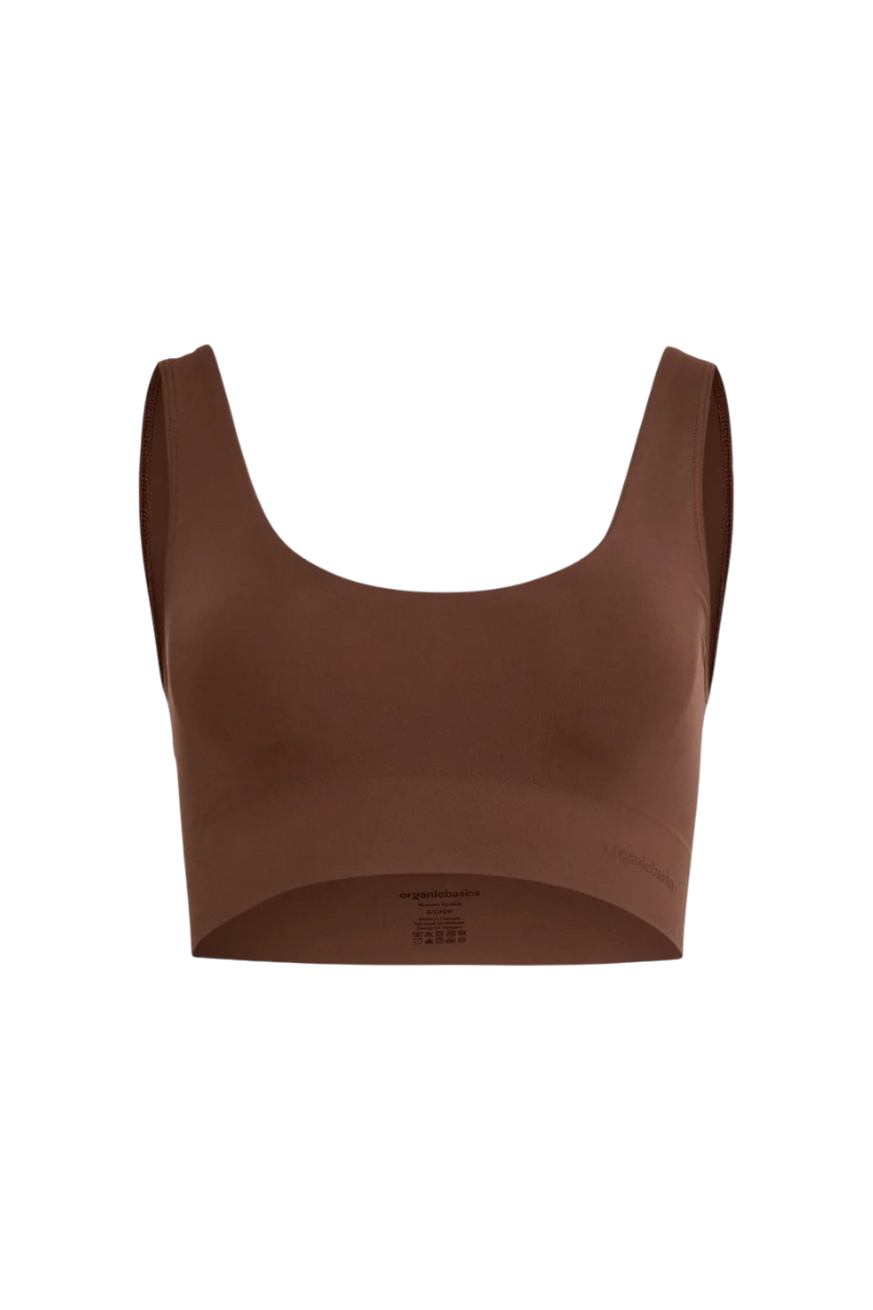 Smooth Bralette - Walnut