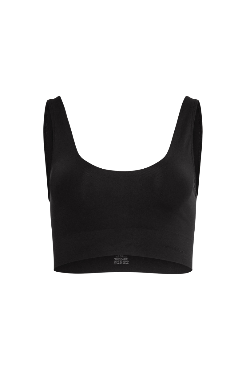 Smooth Bralette - Black
