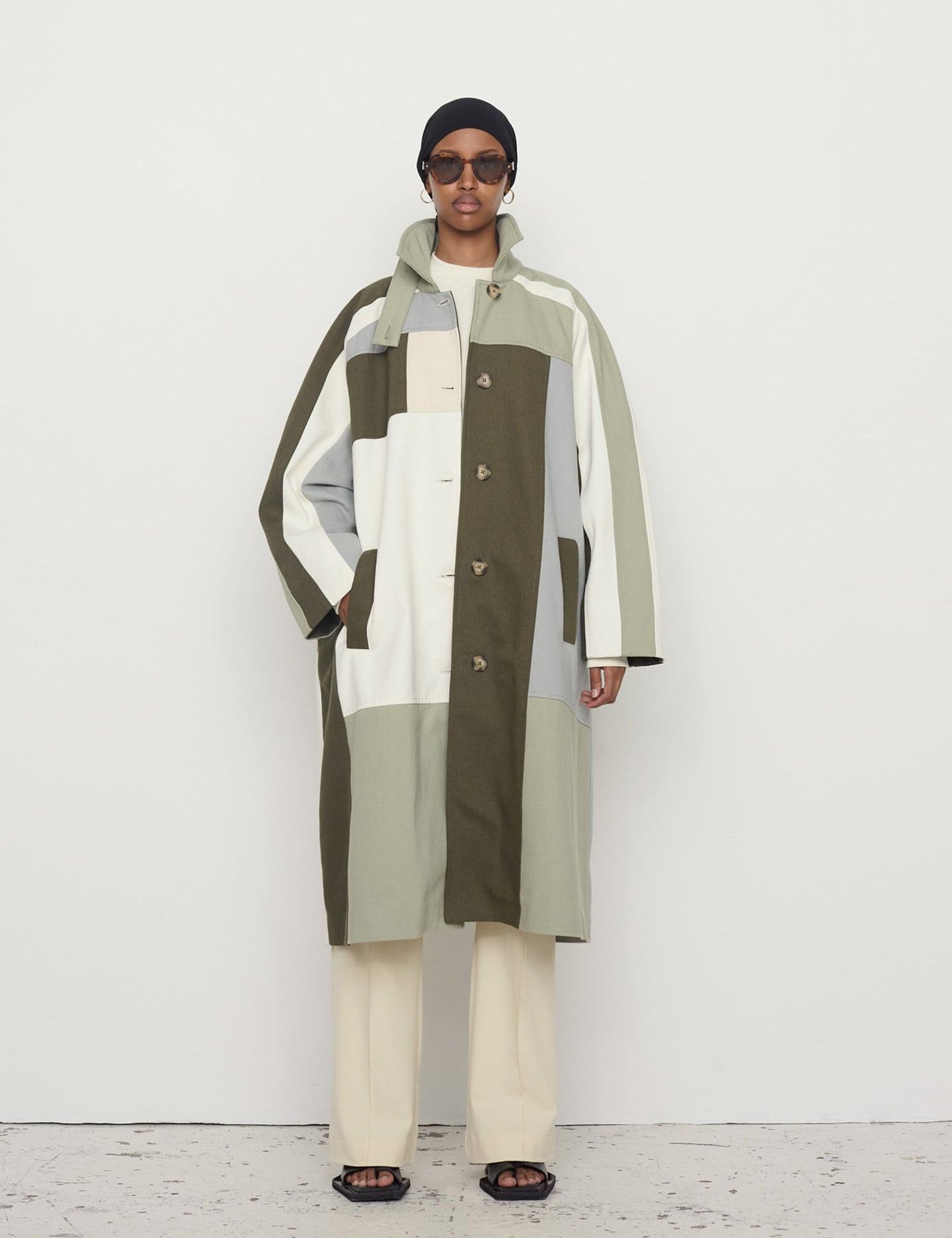 Jyron Patch Coat Multi