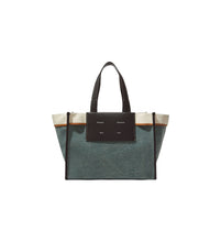 Load image into Gallery viewer, XL Morris Canvas Tote Blue
