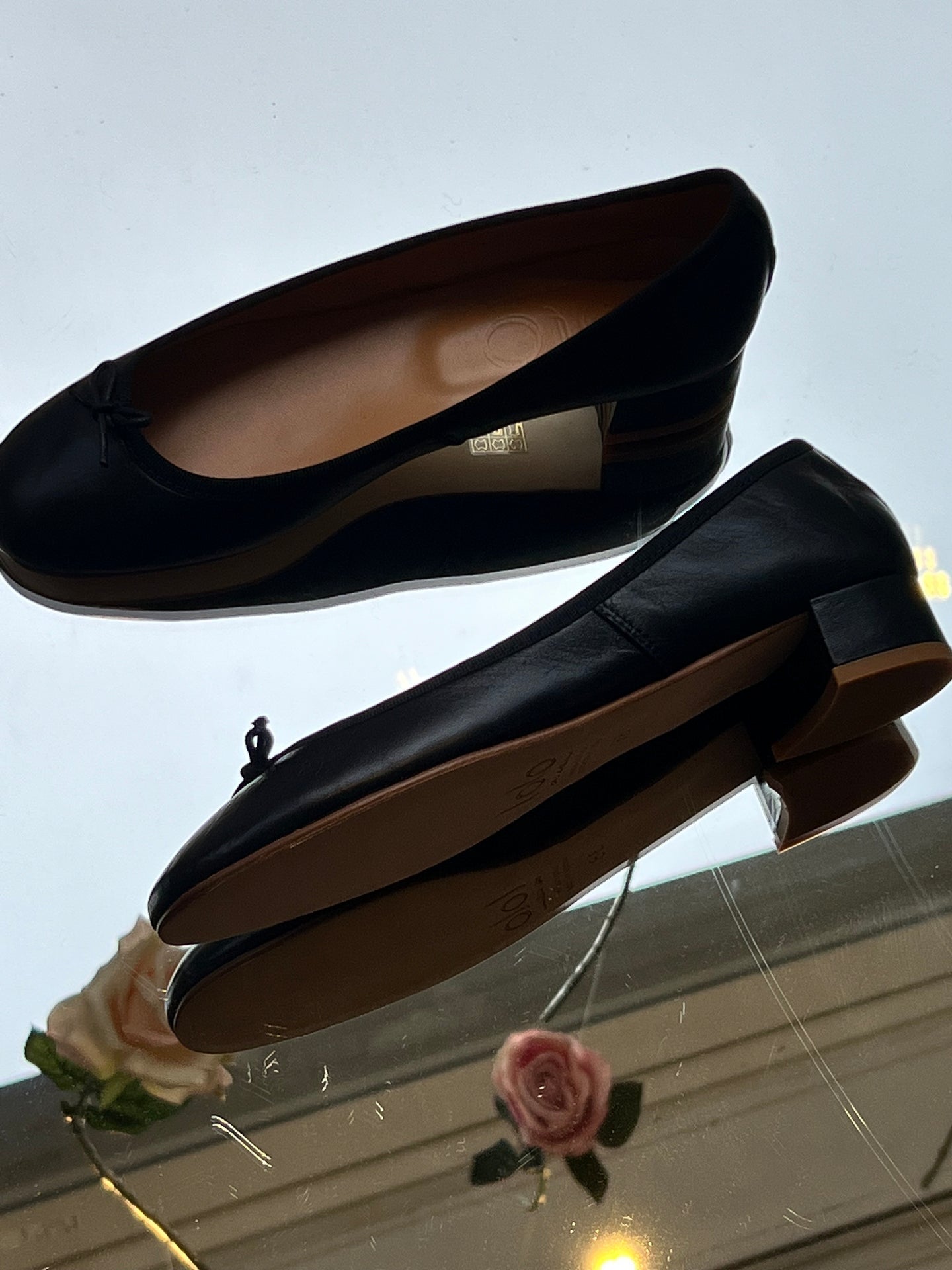 Capri Ballerina - Nappa Nera