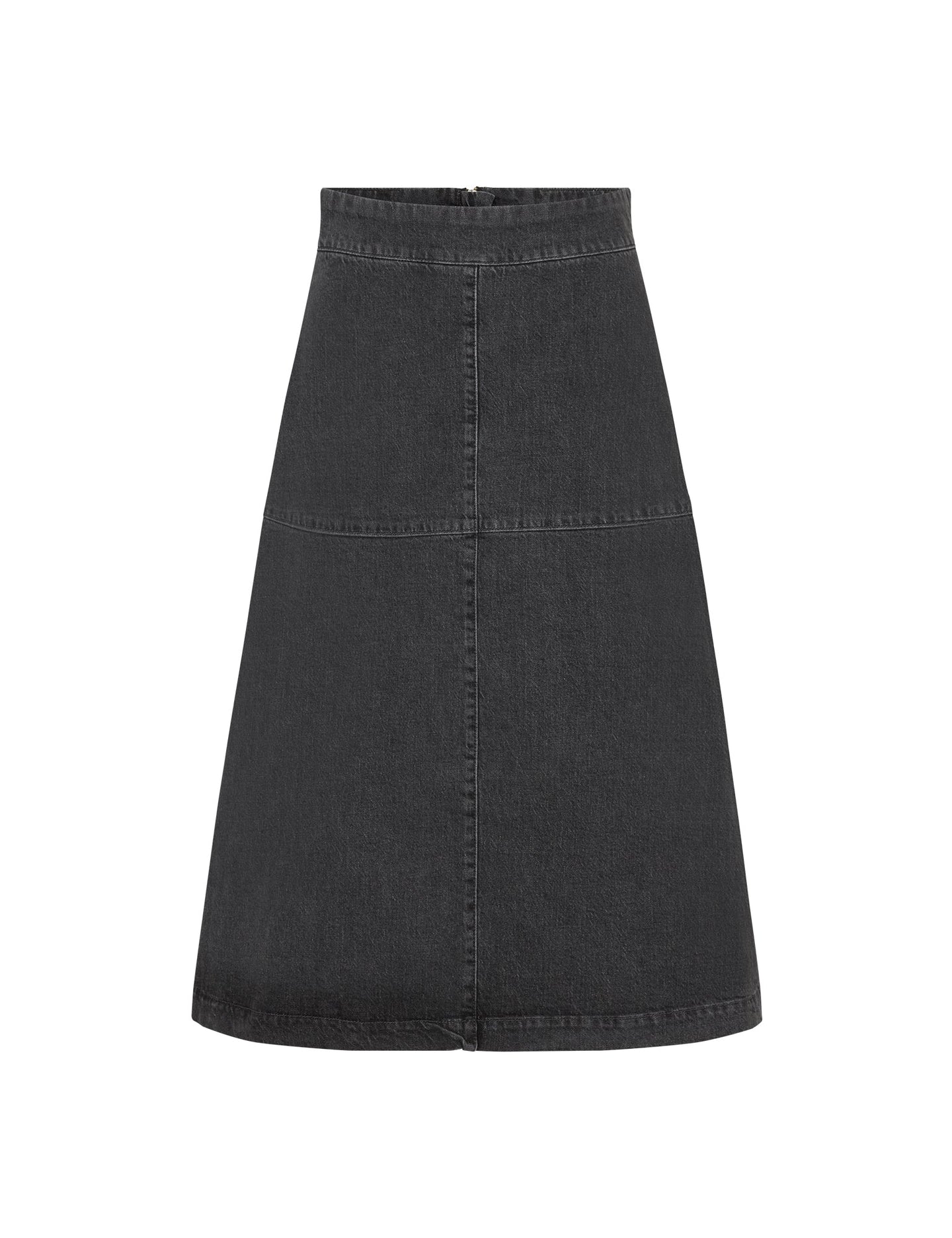 Lunar Skirt Black Denim