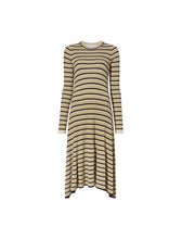 Load image into Gallery viewer, Stripe Knit Dress Cream Multi
